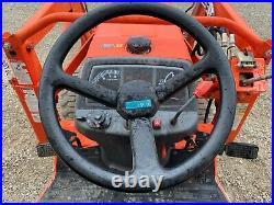 2000 KUBOTA B2710HSD TRACTOR With LOADER, 4X4 540 PTO 1222 HRS 27 HP PRE-EMISSION