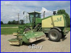 2000 Krone Big M 30' self propelled disc hay mower conditioner