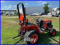 2000 Kubota B7400 HST 4x4 Tractor Ex County Owned. Video of it running