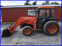 2000 Kubota L4200 4x4 Compact Tractor with Loader & Cab
