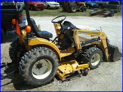 2000 cub cadet Model 7205 Diesel 4x4 with all Attachments