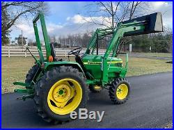 2001 John Deere 790 Tractor 4x4 Loader
