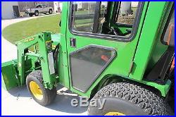 2001 John deere 4100 HST 4x4 tractor with loader and heated cab 2320 2520 4300