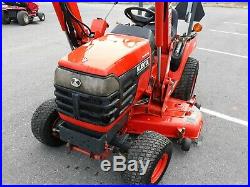 2001 Kubota BX1800D COMPACT TRACTOR LOADER 18 HP diesel 4x4 HST used 780 HRS