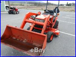 2001 Kubota BX1800D COMPACT TRACTOR LOADER 18 HP diesel 4x4 HST used 780 HRS