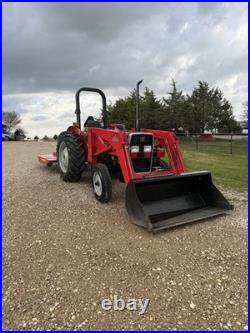 2001 Massey Ferguson 231S Tractor ONLY 93 HOURS LOADER & MOWER INCLUDED