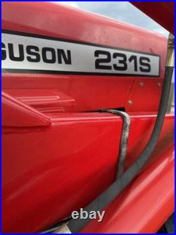 2001 Massey Ferguson 231S Tractor ONLY 93 HOURS LOADER & MOWER INCLUDED