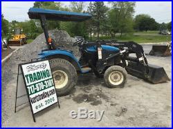 2001 New Holland 1530 4x4 Hydro Compact Tractor with Loader NEEDS WORK