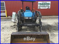 2001 New Holland 1530 4x4 Hydro Compact Tractor with Loader NEEDS WORK