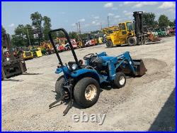 2001 New Holland TC21D 4x4 Hydro 21hp Compact Tractor with Loader NEEDS WORK