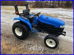 2001 New Hollland Tc33d 4wd Compact Tractor Shipping And Financing Available