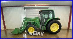 2002 John Deere 6320 Cab Tractor Loader With Ac/heat, 4x4
