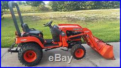 2002 Kubota BX 2200 4X4 Compact Utility Tractor With Loader and power takeoff