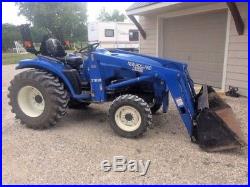 2002 New Holland 4x4 tractor