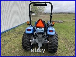 2002 New Holland TC29D Tractor with Loader and Belly Mower