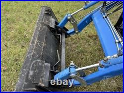 2002 New Holland TC29D Tractor with Loader and Belly Mower