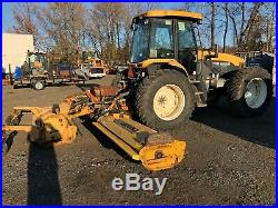 2002 New Holland TV140 4X4 with 22 ft Flail Mowers-Snow Blower-Loader