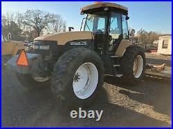 2002 New Holland TV140 4X4 with 22 ft Flail Mowers-Snow Blower-Loader