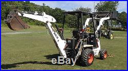 2003 Bobcat B100 Tractor With Loader And Backhoe
