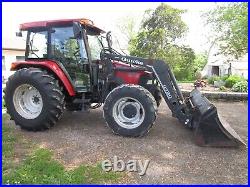 2003 Case IH JX80U with loader And bucket in Excellent condition