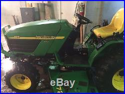 2003 JOHN DEERE 4115 with Mower Deck / Snow Blower and Removable Cab Enclosure