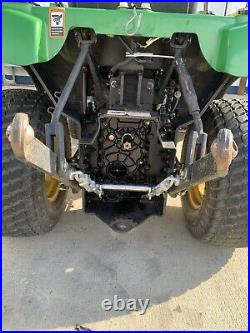 2003 John Deere 2210 4WD 829 hours With Rotary Cutter And Auger