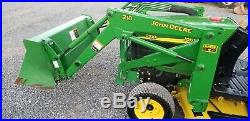 2003 John Deere 2210 Compact Loader Tractor WithMower Only 230 Hours