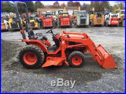 2003 Kubota B7500 4x4 Hydro Compact Tractor with Loader Only 300Hrs One Owner