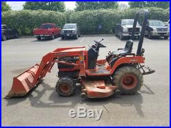 2003 Kubota BX2200 4x4 Hydro Compact Tractor with Loader & Mower Only 800Hrs