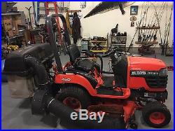 2003 Kubota BX 1500 4x4 Compact Tractor With54 mower and Grass Catcher 483 hrs