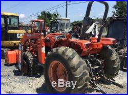 2003 Kubota M5700 4x4 Utility Tractor with Loader NEEDS WORK Coming Soon