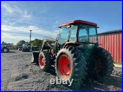 2003 Kubota M9000 4x4 90Hp Farm Tractor with Cab & Loader Only 2500 Hours