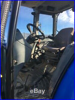 2003 New Holland TL80 Tractor, Cab/Heat/Air, 2WD, 2 Rear Remotes, 80HP