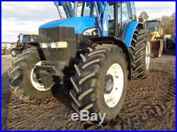 2003 New Holland TM190 Tractor, Cab/Heat/Air, 4WD, Loader, PowerShift, LOADED