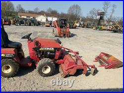 2003 Steiner 420 4x4 20Hp Gas Compact Tractor with 60 Mower & Loader Attachment