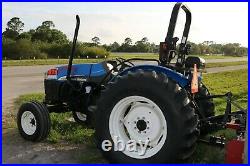 2003 TN-75 New Holland Tractor with 339 Hours 6 Box Blade Barn Kept No Re-Gen