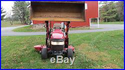 2004 Case Ih Dx25e 4x4 Compact Tractor Loader & Belly Mower Hydrostatic Diesel