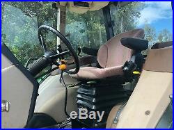 2004 JOHN DEERE 5520 Enclosed Cab Tractor AC Heat John Deere HX6 Rotary Cutter