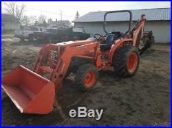 2004 Kubota L3130HST 4x4 Compact Tractor Loader Backhoe. Coming In Soon