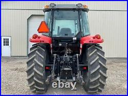 2004 MASSEY FERGUSON 5445 TRACTOR With LOADER, CAB, 4X4, HEAT A/C, 305 HOURS