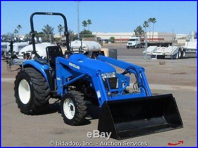 2004 New Holland TC33D Loader Utility Tractor 33HP Mid/Rear PTO 3pt Hitch 4x4