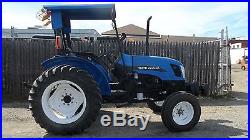 2004 New Holland TN70A Tractor 70 HP Runs Great Low Hours