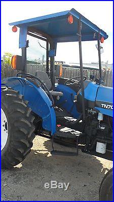 2004 New Holland TN70A Tractor 70 HP Runs Great Low Hours