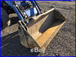 2004 New Holland Tc55 Da 4x4 Tractor Loader Backhoe Tlb 4 In 1 Low Cost Shipping