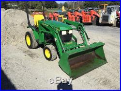2005 John Deere 4010 4x4 Hydro Compact Tractor with Loader Only 300 Hours