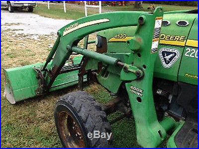 2005 John Deere 4520 Compact Utility Tractor. 4WD, Power Reverse, 400x Loader