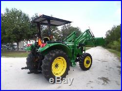 2005 John Deere 5325 4wd Tractor 540 Bucket And Pallet Forks Low Hours