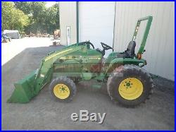 2005 John Deere 790 Compact Loader Tractor 2 Post Rops 4x4 3pt 160 Hours 30 HP