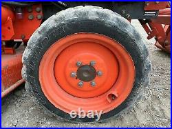 2005 KUBOTA B3030 TRACTOR With LOADER & BELLY MOWER, CAB, 4X4, HYDRO, 1340 HOURS