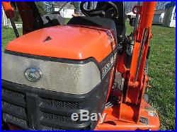 2005 Kubota Bx1500 Lawn Mower Tractor 3 Point Loader Bucket Diesel
